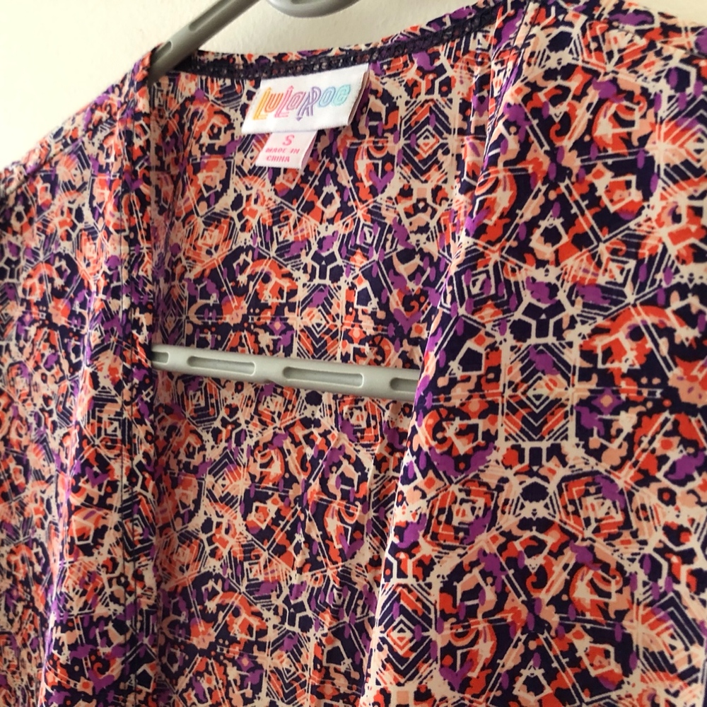 NWT LuLaRoe Joy Floral Vest - S
